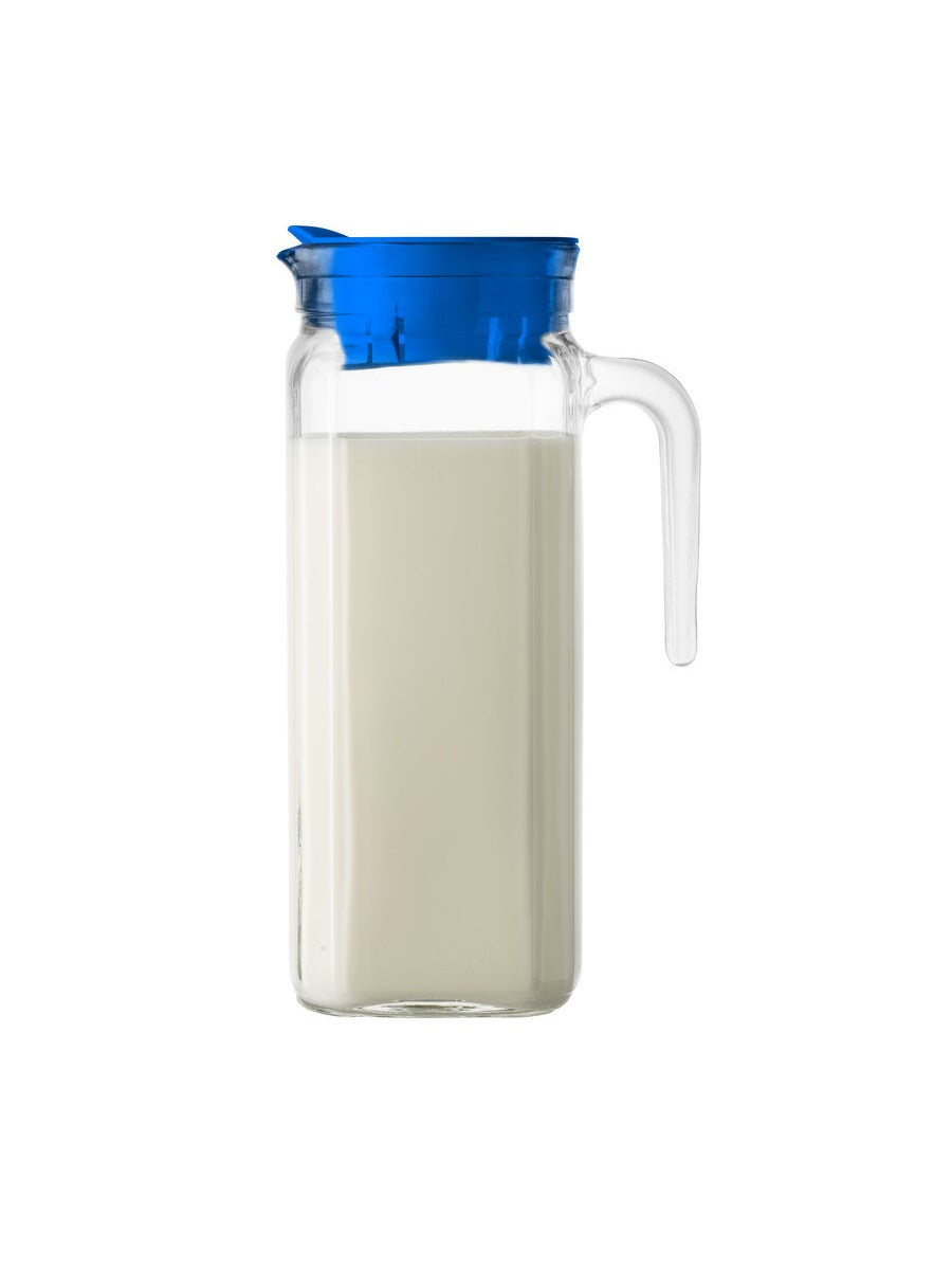 IGLOOSquare jug 1000 W/ BLUE LID