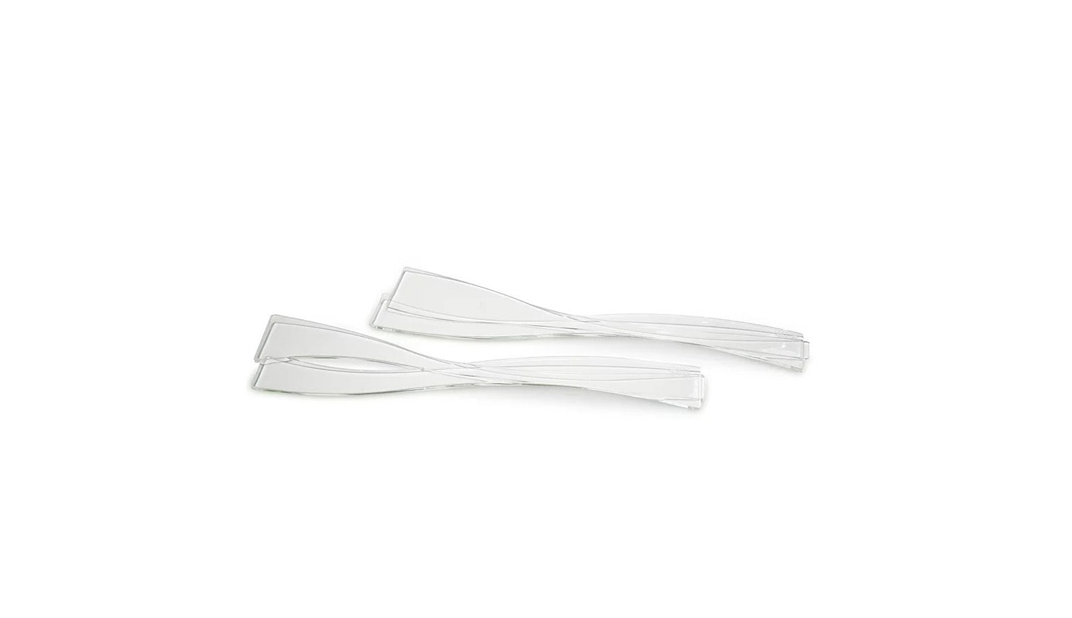 OYSTER Salad Servers - Clear
