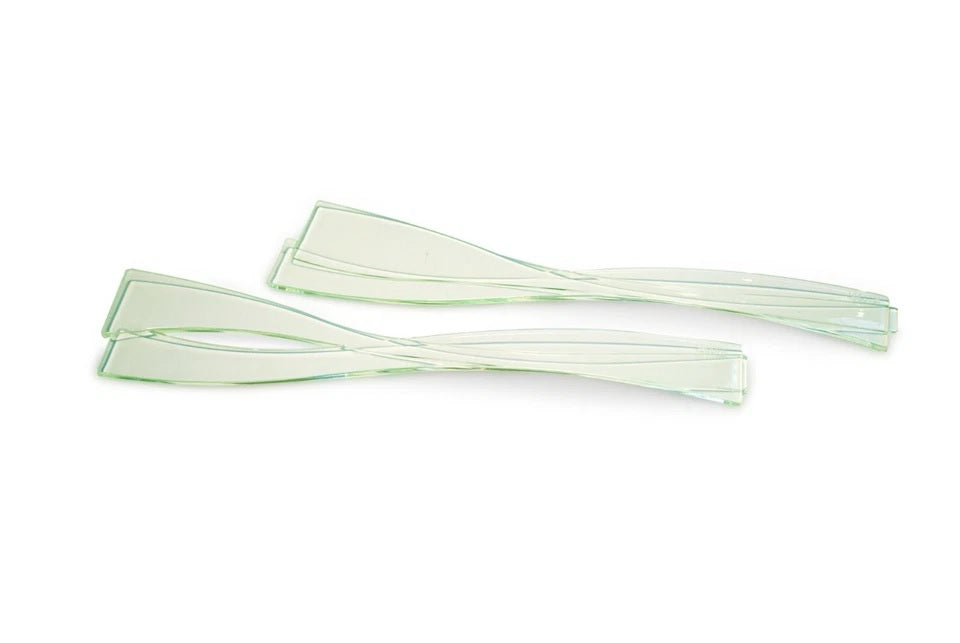 OYSTER Salad Servers - Light Green