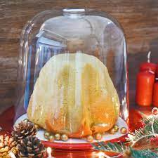 GLOBO Cake Tray 32.5cm with Tower Dome - Red