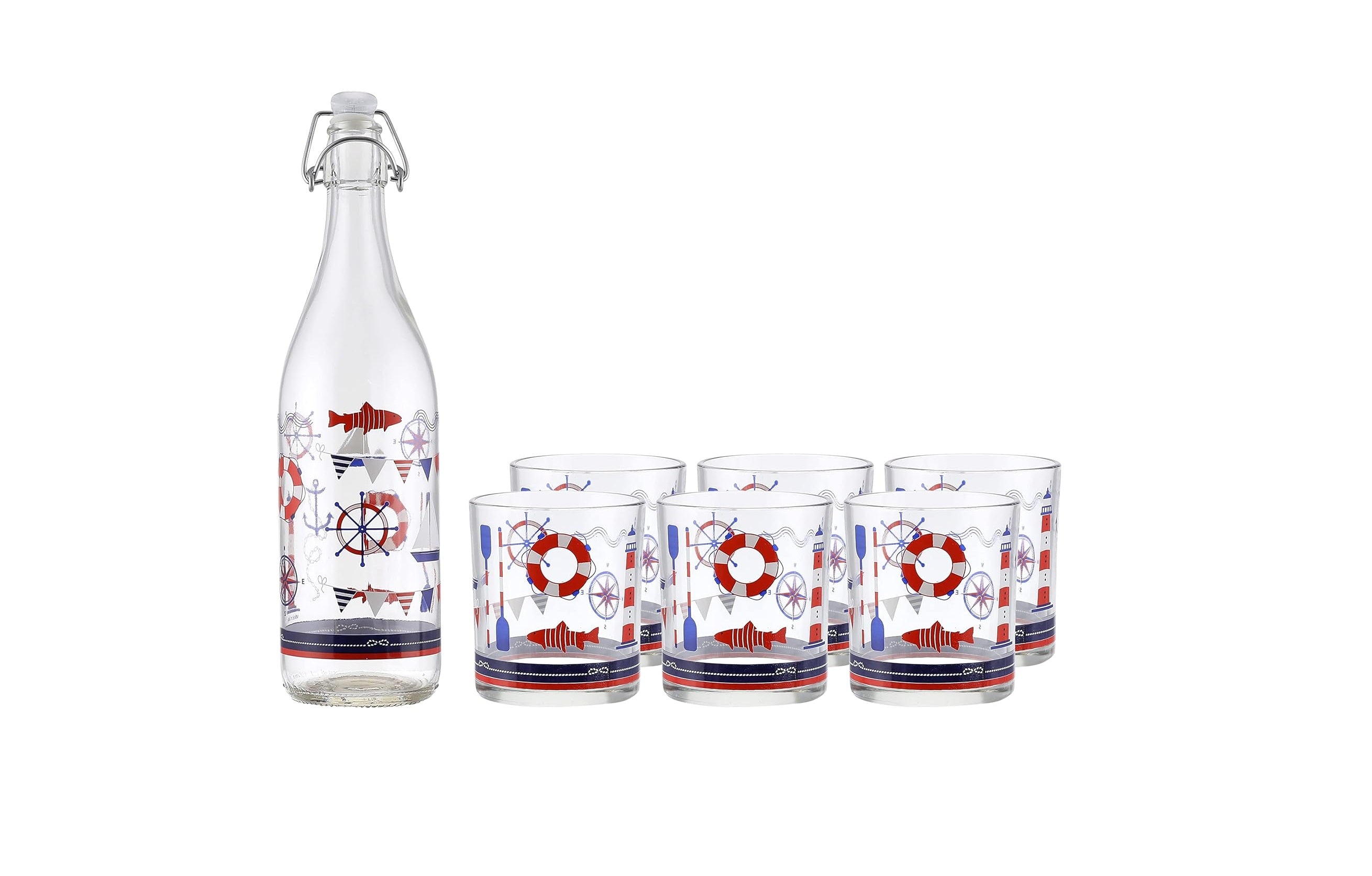 Set INDRO/ LELLA  7PCS - NAUTICAL