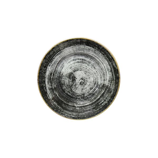 Siviglia Dessert plate 21 cm - Black Round