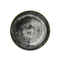 Ischia Dinner plate 26 cm - Black Round