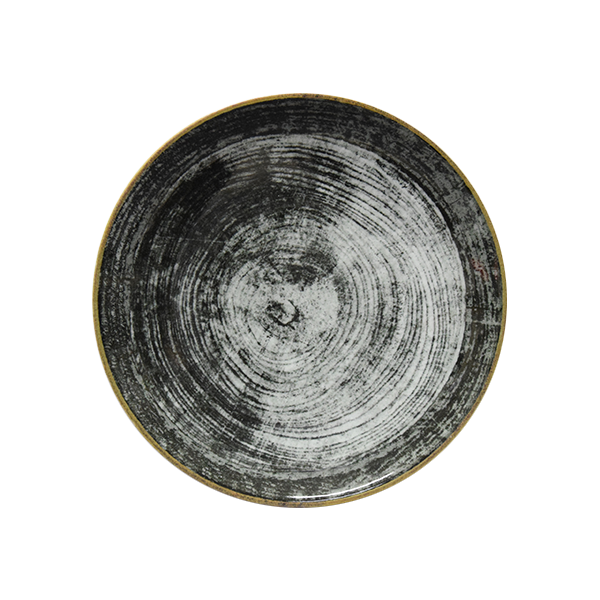 Siviglia Dinner plate 28 cm - Black Round