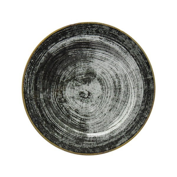 Siviglia Show plate 31 cm - Black Round