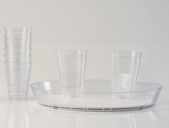 SAMBA Tumblers OF 27.5cl - Clear - 4pcs